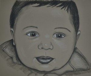 16x20 Charcoal